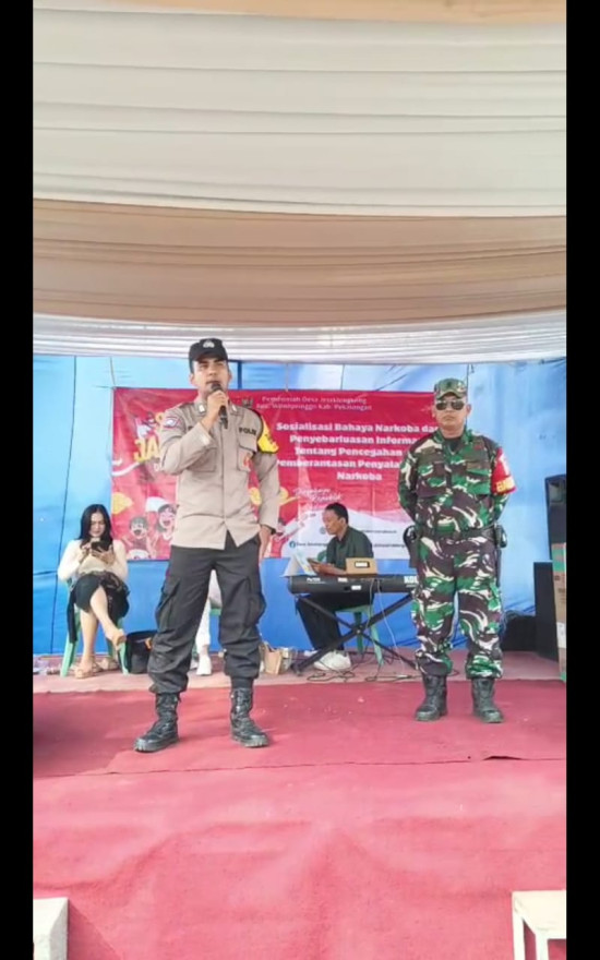 Gerak Jalan Sehat dan Sosialisasi Pencegahan Narkoba, Warga Jetaklengkong Antusias Ikuti Acara